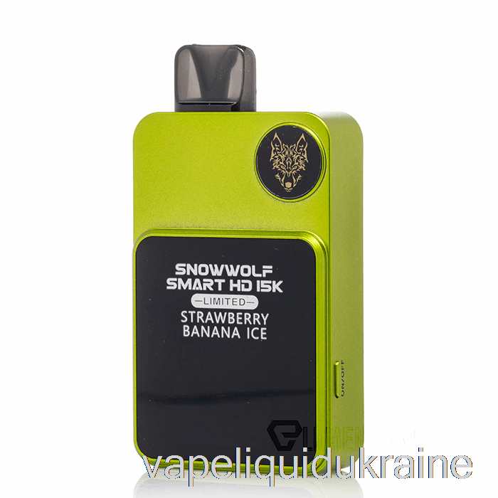 Vape Ukraine Snowwolf Smart HD 15K Limited Disposable Strawberry Banana Ice